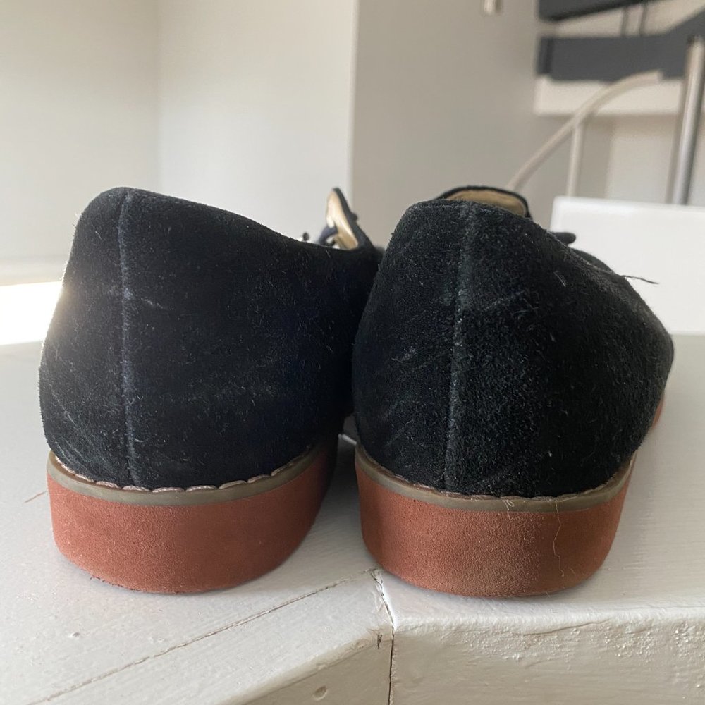 Tommy Hilfiger Honeybee Black Oxford Flat Sz 8M - Picture 9 of 9